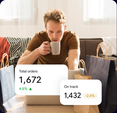 Order totals dashboard