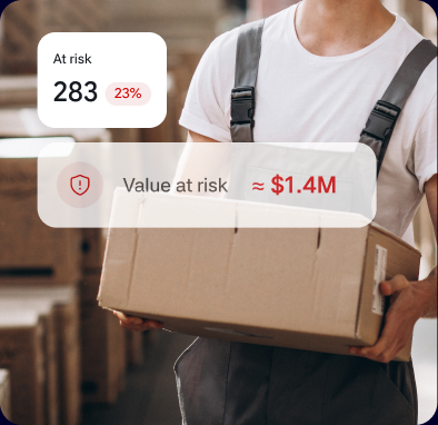 Orders at risk